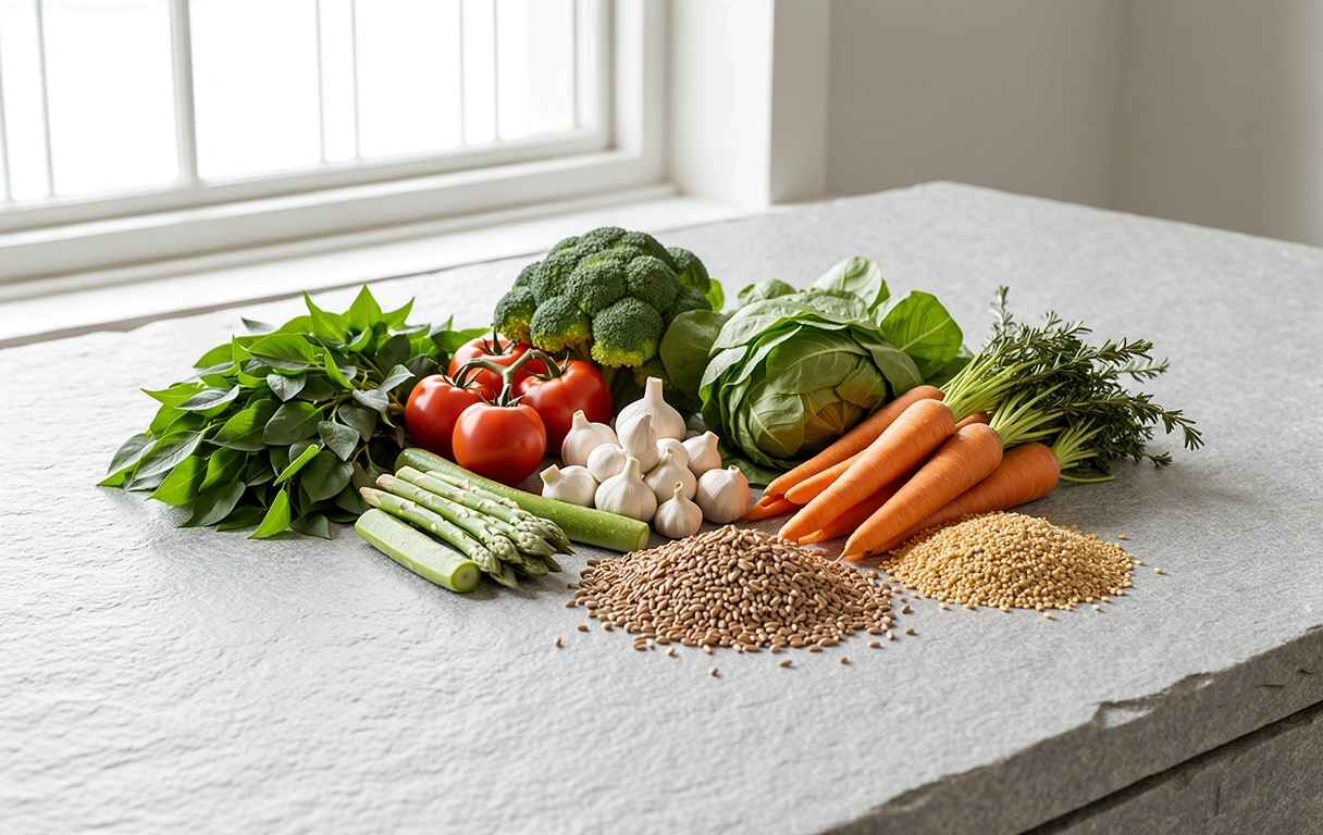 Aliments frais et naturels